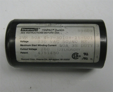 Dexter Front Load Washer Sinpac Motor Start Switch 230V ... dexter dryer motor wiring diagram 