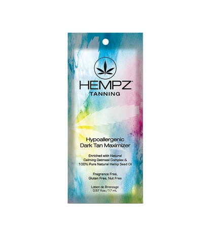 Single tanning lotion packets