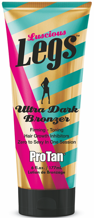 Pro Tan Luscious Legs Ultra Dark Bronzer Firming Toning Tanning Lotion