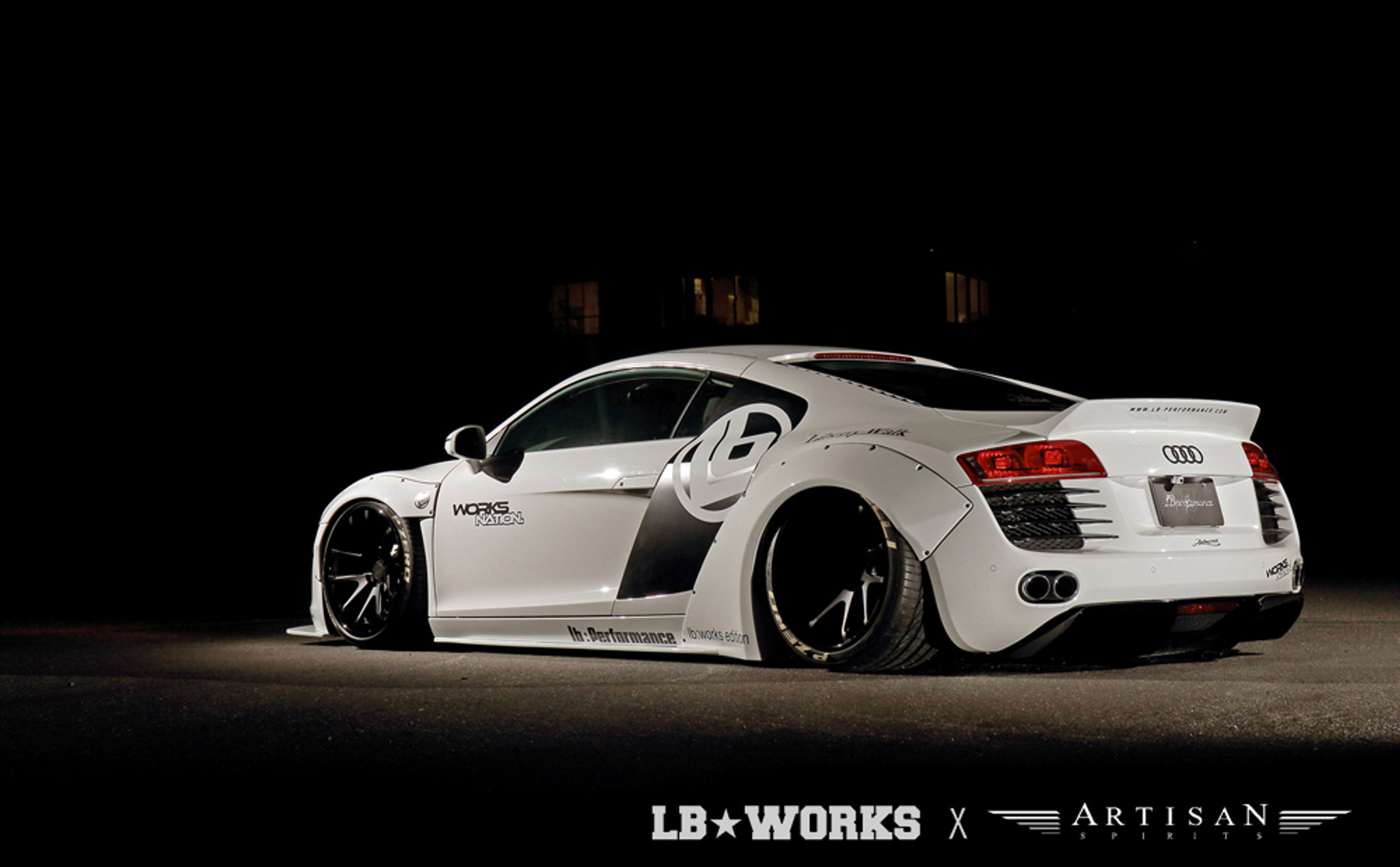 Audi R8 V10 Liberty Walk Bodykit - Meduza Design Ltd