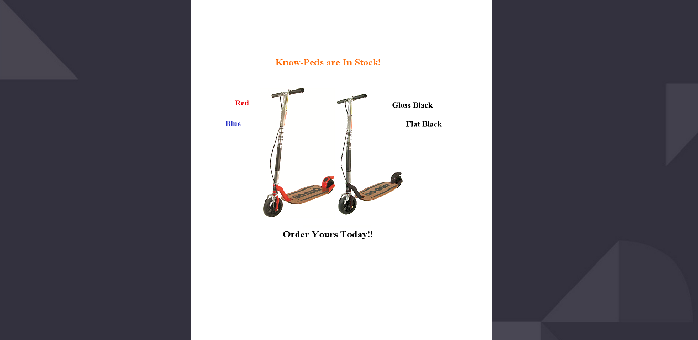 Electric Scooters, Gas Scooter, Kick Scooters Made in the USA