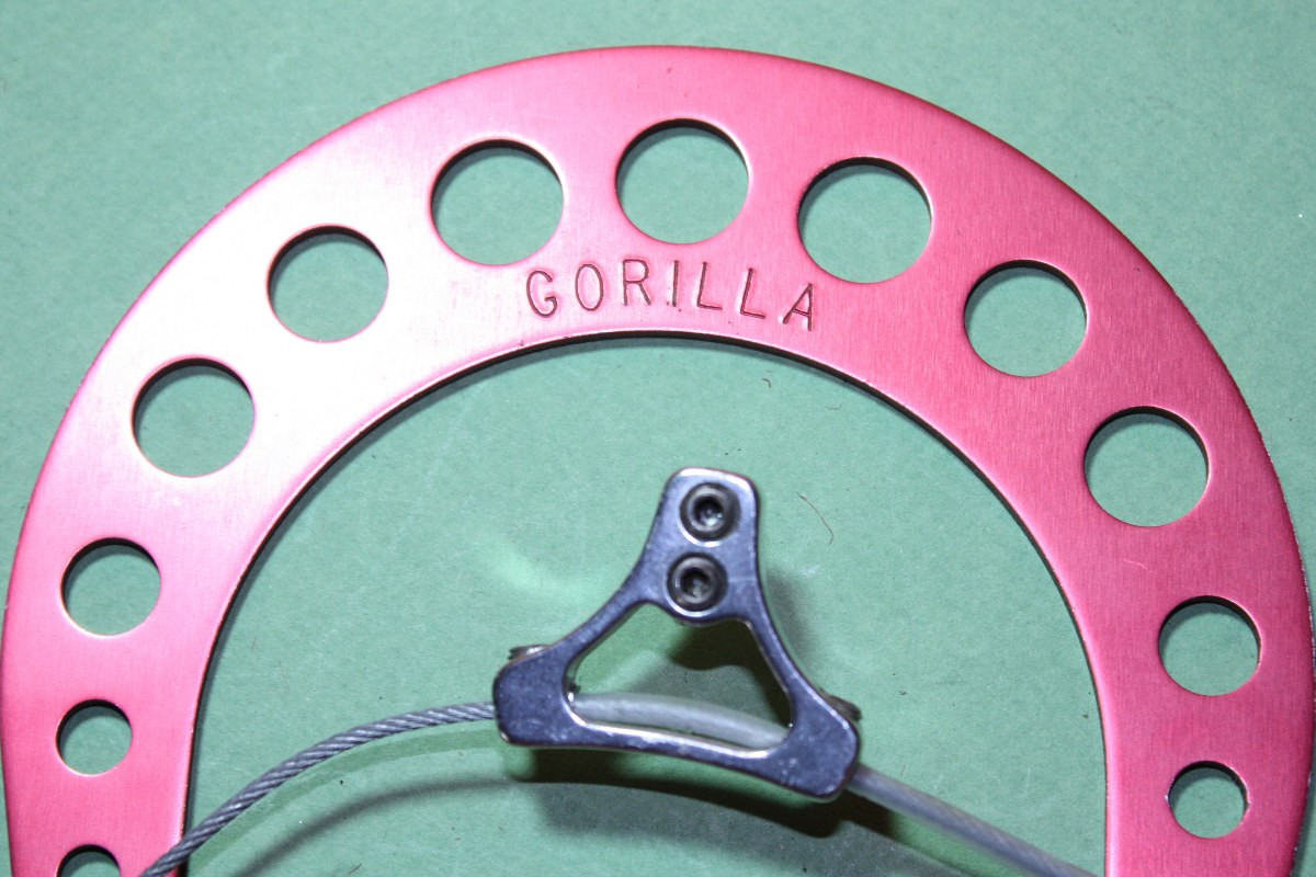 Avid Tri Align Cantilever Brake w/ Gorilla Brake Booster Ano Red