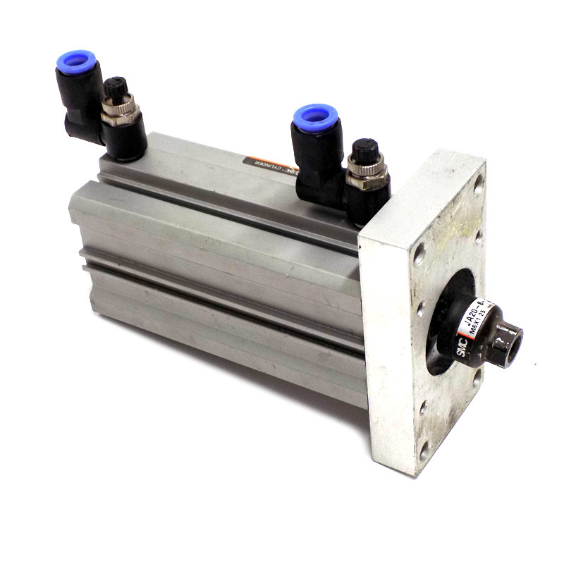 SMC Pneumatic Cylinder CQ2B4075DC w/ JA208125 Floating Joint Actuator