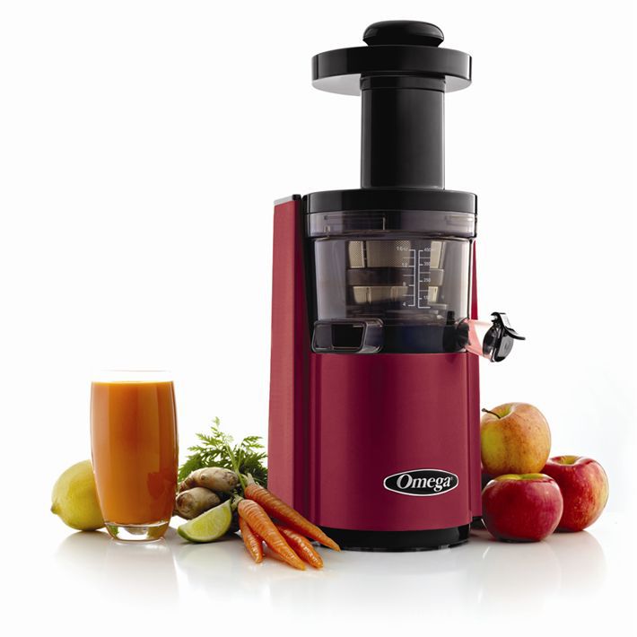 Omega vERT vSJ843RR Slow Juicer in Red - Juicers