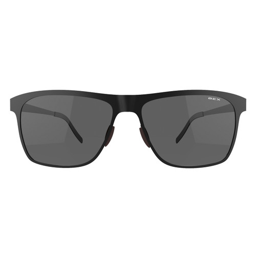 Bex Sunglasses, Roxynn, Black Frame Gray Lens