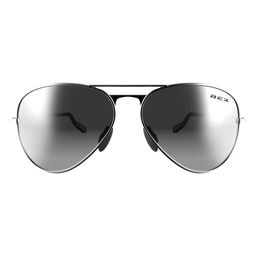 Bex Sunglasses, Silver/Gray Wesley