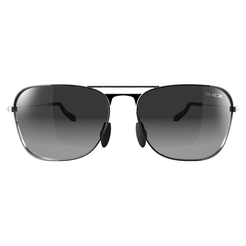 Bex Sunglasses, Silver/Gray Ranger