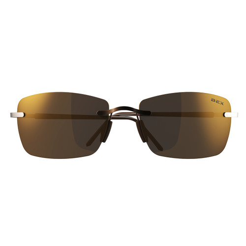 Bex Sunglasses, Copper Frame, Amber Lens, Fynnland
