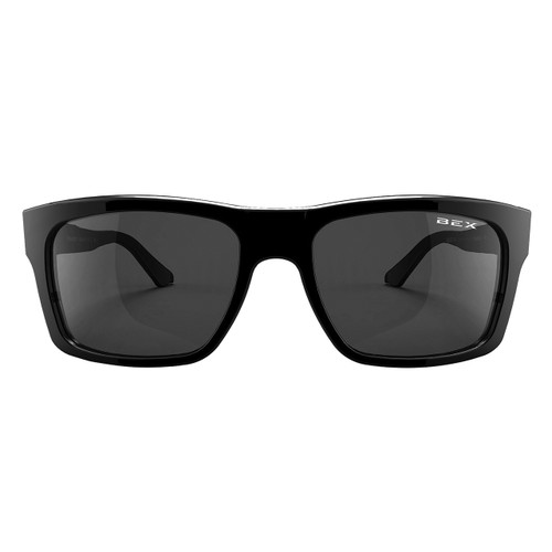 Bex Sunglasses, Black Frame, Gray Lens, Braddish