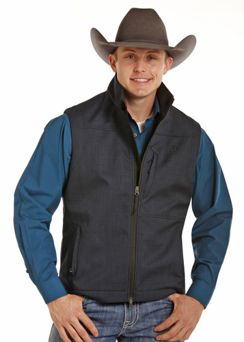 Men's Tuf Cooper Vest, Navy Blue