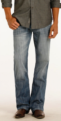 Men's Rock & Roll Jean, Medium Wash, Double Barrel Pocket