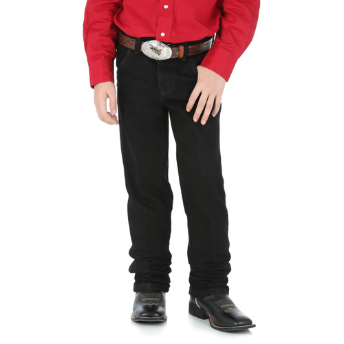 Boys Wrangler Jeans, 13MWZ Originals, Black