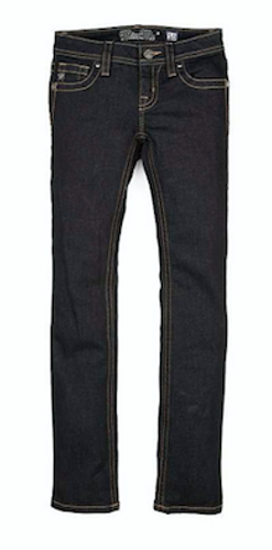 Girls Miss Me Jeans, Skinny, Dark Wash