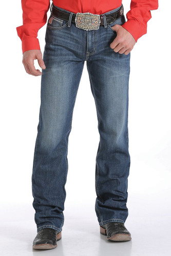 Men's Cinch Jeans, Grant, Dark Stonewash