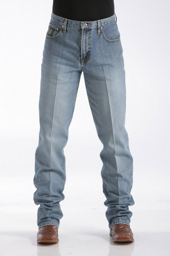Men's Cinch Jeans, Black Label Medium Stone Sandblast