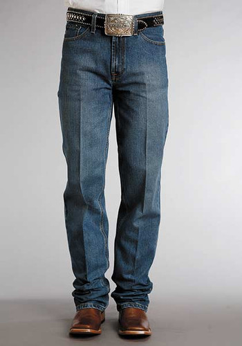 Men's Stetson Jeans, Medium Wash
