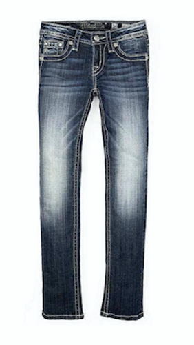 Girls Miss Me Jeans, Multi Color Pink