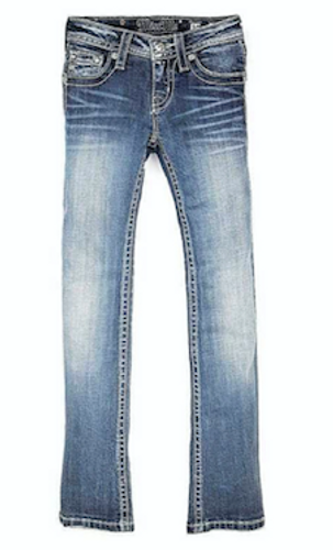 Girls Miss Me Jeans, Distressed Bling