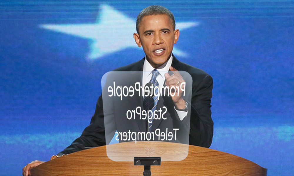 Stage/Speech Presidential Teleprompters by Prompter People