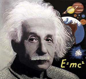 EINSTEIN E=MC2 BY STEVE KAUFMAN