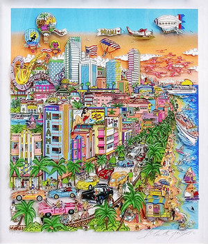 BIENVENIDOS A MIAMI BY CHARLES FAZZINO