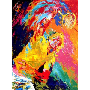 POWER SERVE BY LEROY NEIMAN