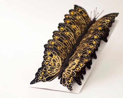 Craft Supplies Craft Embellishments 4\u0026quot; Glitter Monarch Butterflies CB Flowers \u0026 Crafts Craft Supplies Craft Embellishments 4\u0026quot; Glitter Monarch Butterflies CB Flowers \u0026 Crafts