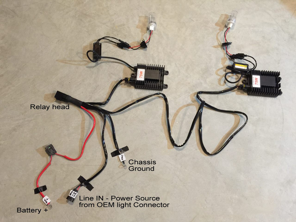 HID Vision Canada HID Installation Diagrams