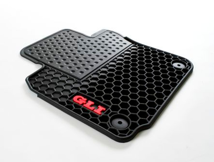 Vw Atlas Rubber Floor Mats Volkswagen Accessories Shop