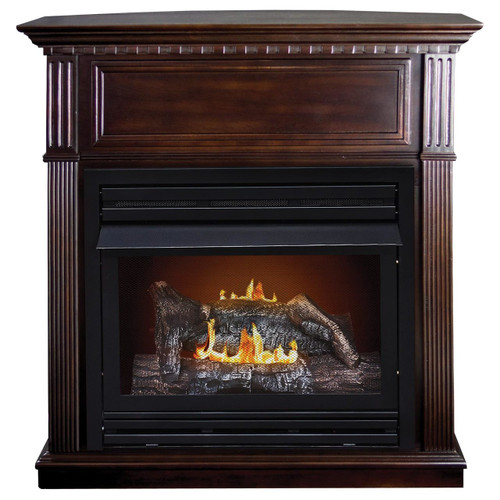 Kozy World GFD2670 The Lincolnshire Propane (LP) or Natural (NG) Gas Vent Free Fireplace, 27500 BTUs Kozy World GFD2670 The Lincolnshire Propane (LP) or Natural (NG) Gas Vent Free Fireplace, 27500 BTUs