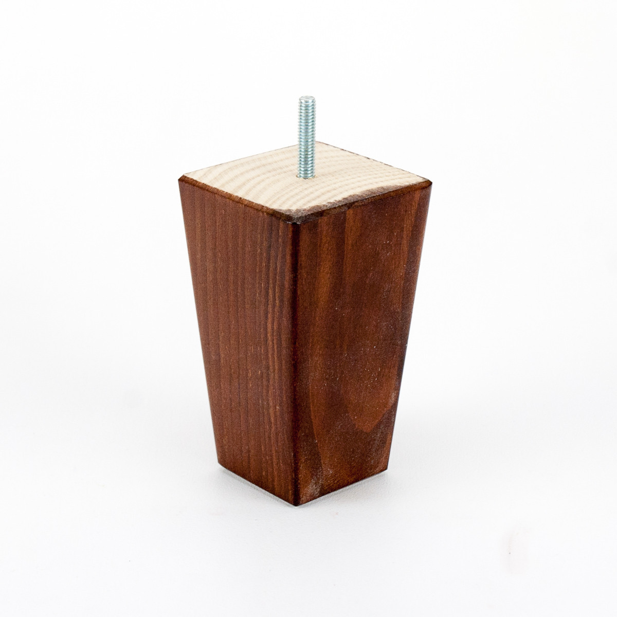 Sofa Leg Square Tapered 140mm Height Walnut Urban Hardware