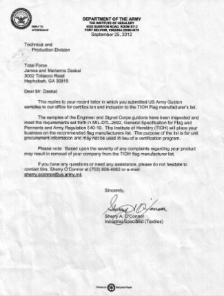 Certification
