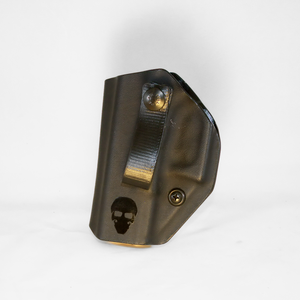 Ready2Ship Kydex Open-Bottomed Appendix (AIWB) Holster - The Loki - Front - Black