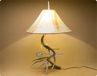 antler lamps