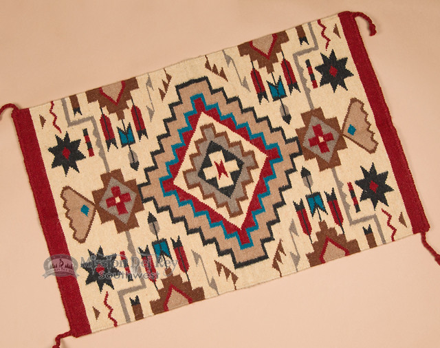Woven Southwestern Tapestry Rug 24x36 (2436826) Mission Del Rey Southwest