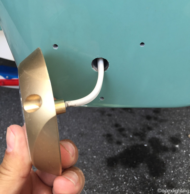 Installing a pair of Lumitec SeaBlaze X LED Underwater Lights