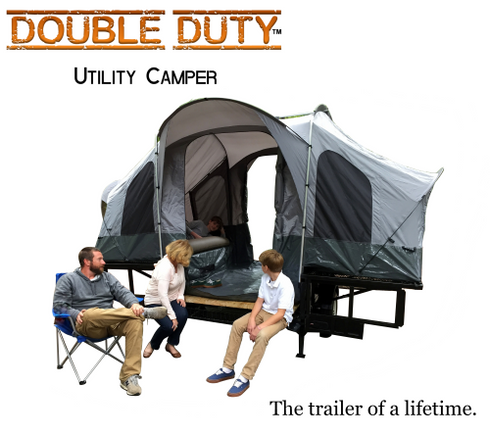 solace deluxe motorcycle camping trailer