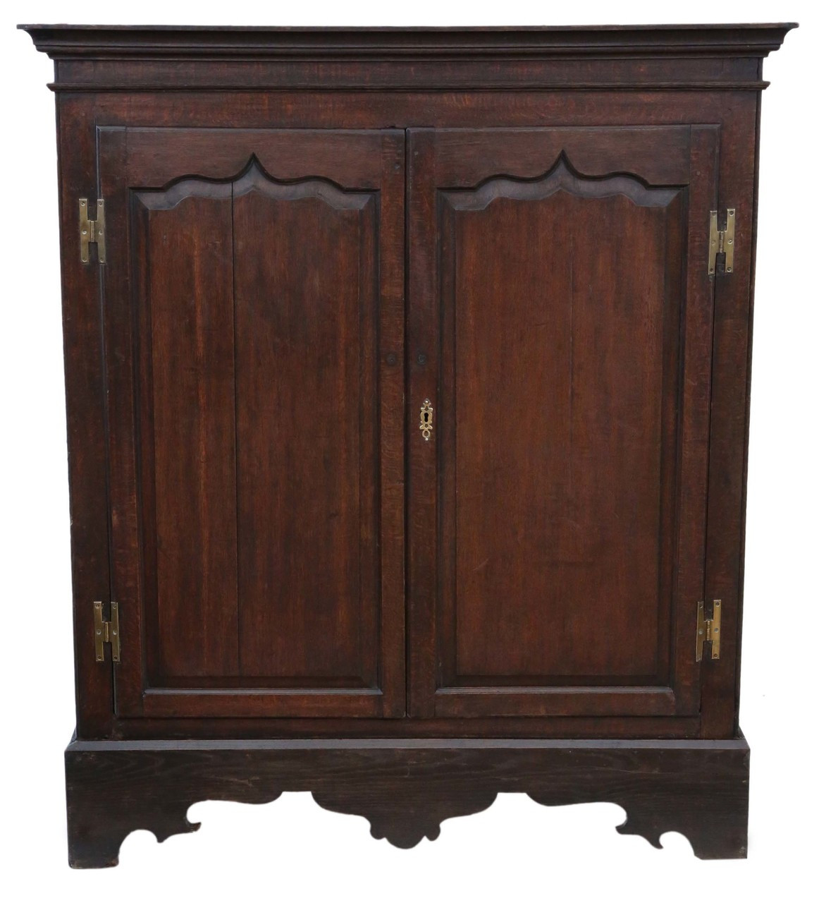 Antique Georgian Oak Hall Housekeeper's Kitchen Larder Cupboard Antique Georgian oak hall housekeeper's kitchen larder cupboard - Antique Georgian Oak Hall Housekeeper's Kitchen Larder Cupboard