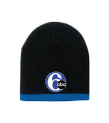 6abc Adult Two-Color Beanie