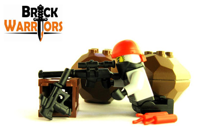 Minifigure Gun - Special Forces SMG