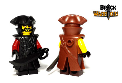 Minifigure Clothing - Pirate Coat Minifigure Clothing - Pirate Coat