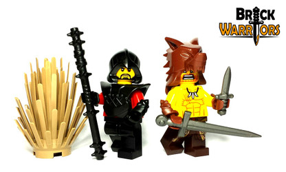 Minifigure Armor - Leather Vambraces (Pair) Minifigure Armor - Leather Vambraces (Pair)