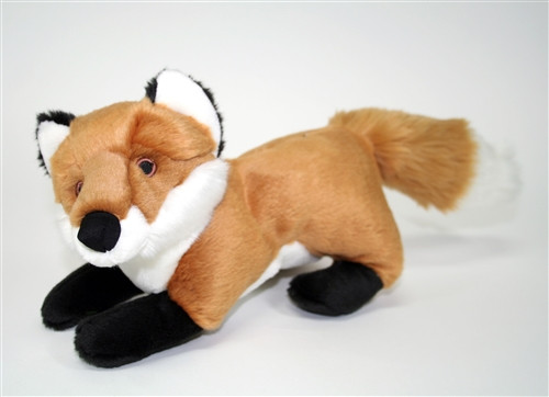 stuffed fox dog toy