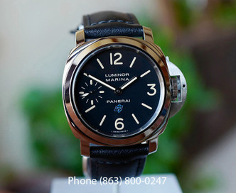 FS Panerai PAM 631 Luminor Marina BLUE Logo Acciaio 44mm