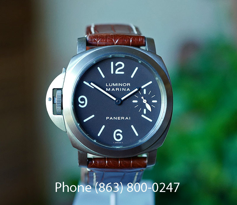 WatchNet Luxury Time PANERAI PAM 1312 Blue Hand PAM 1392 3day