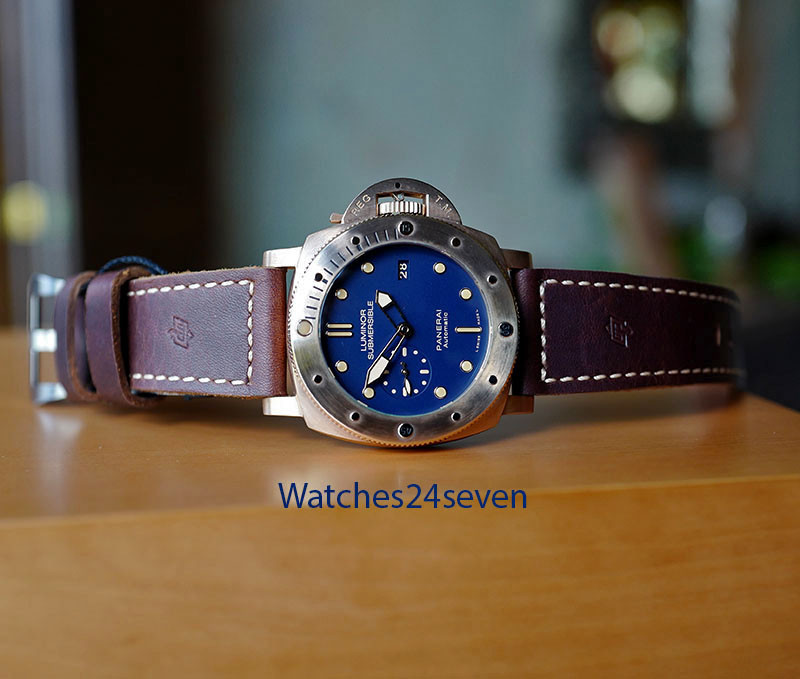 WatchNet Luxury Time FS PANERAI PAM 671 Bronzo Blue PAM 673