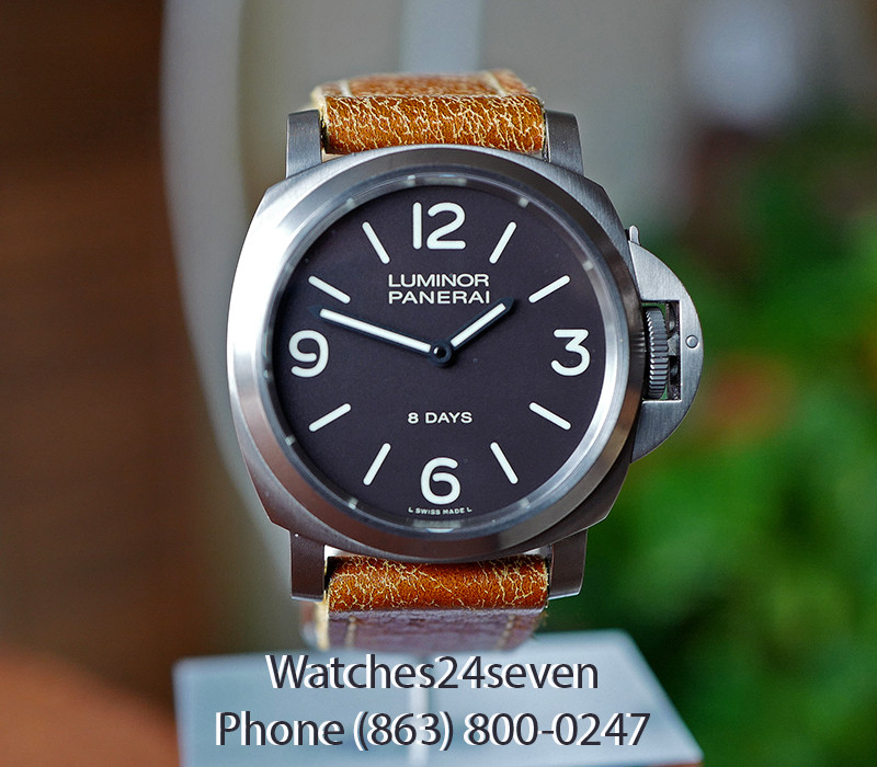 TimeZone TZ Showcase FS PANERAI PAM 562 Ti 8Day PAM 188