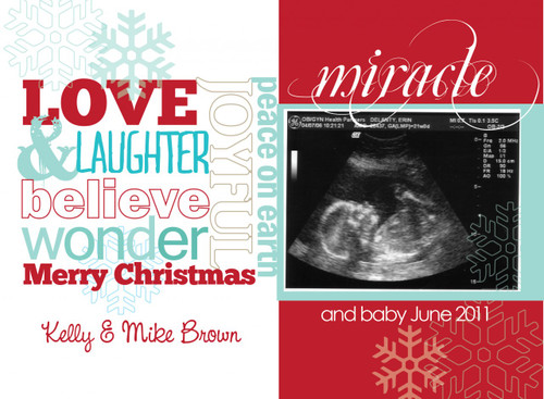 words to announce pregnancy