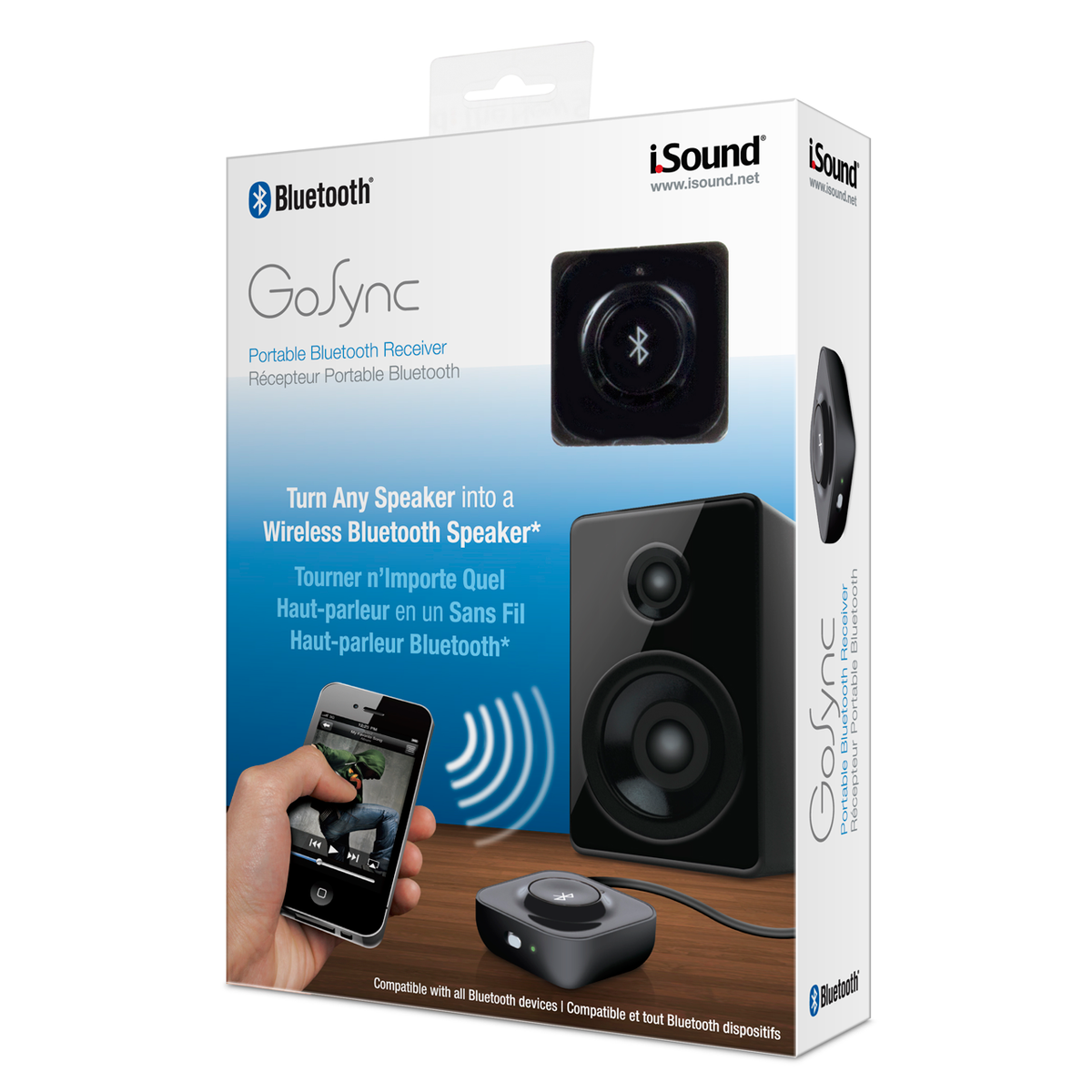 gosync portable bluetooth receiver