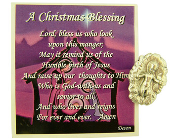 a christmas blessing holy prayer card with infant jesus christ medal 1 inch - Christmas Blessing Prayer a christmas blessing holy prayer card with infant jesus christ medal 1 inch - Christmas Blessing Prayer